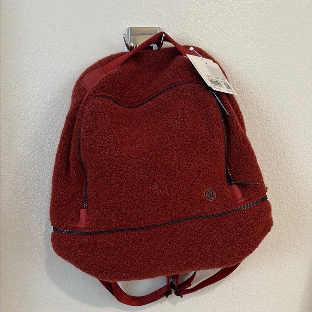 lululemon athletica Red orange Backpack